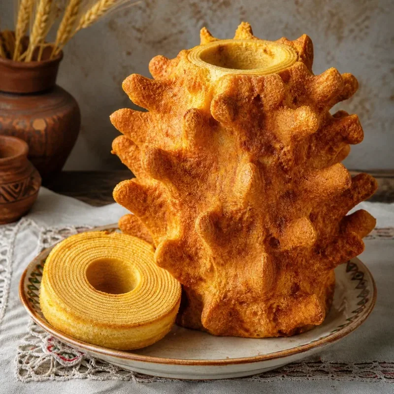 Gambar resep Kue Pohon Bankucha Belarus