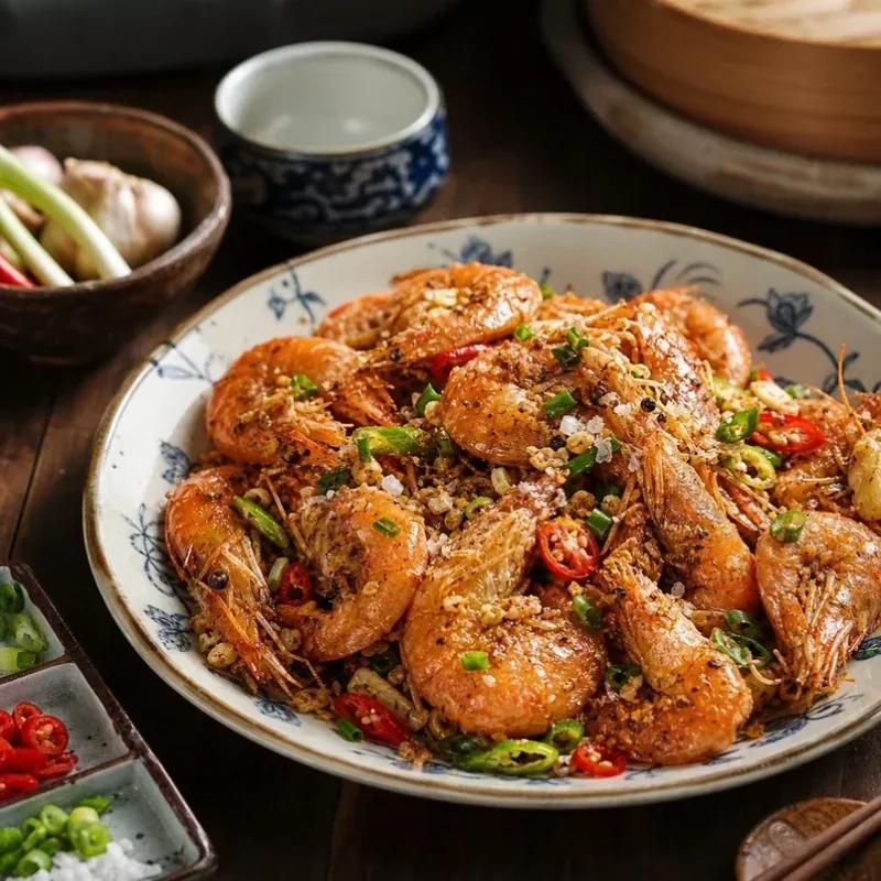 Gambar resipi Udang Garam Lada