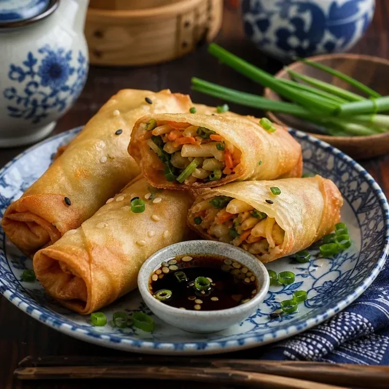 Imagen de Rollitos de primavera chinos