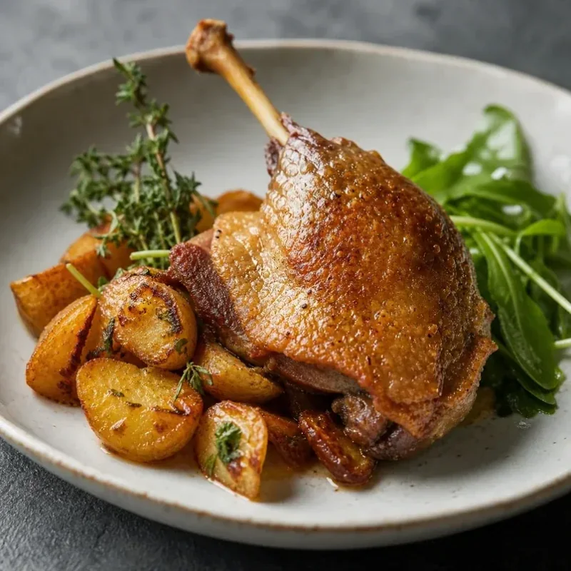 Gambar resipi Itik Confit