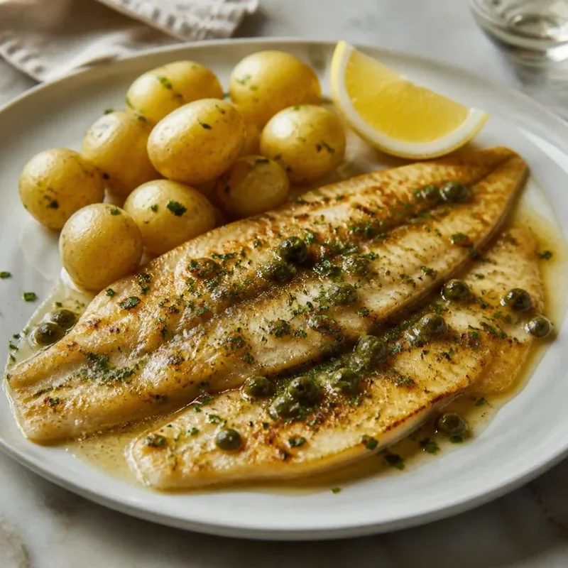 Gambar resipi Sole Meunière