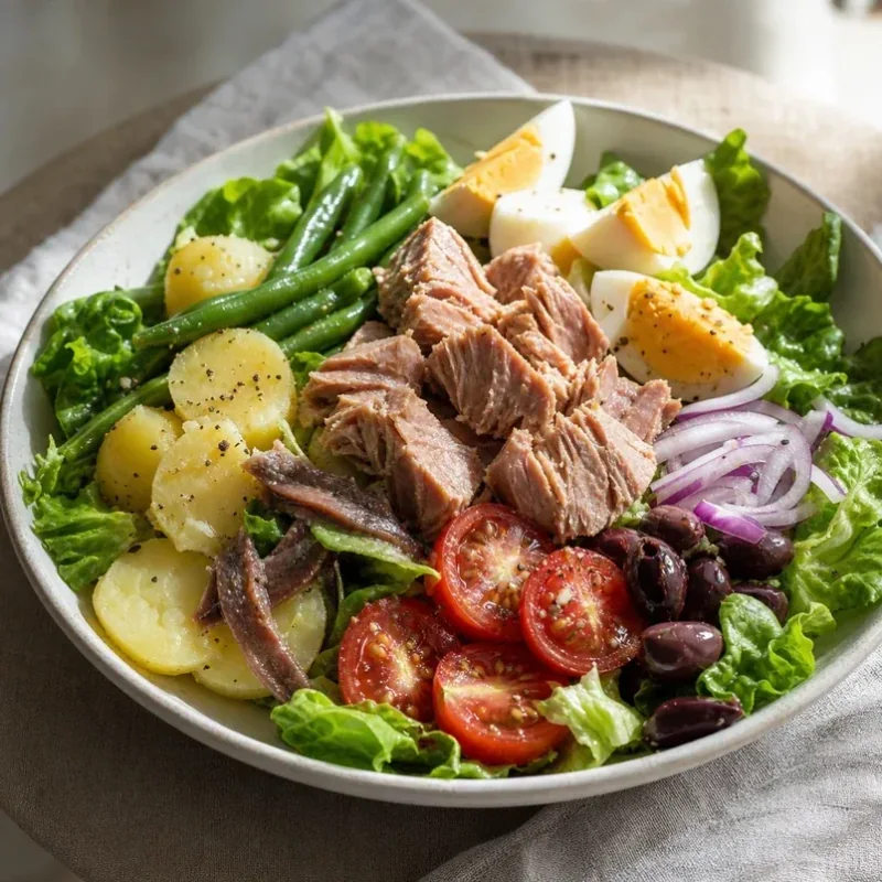 Salade Niçoise recipe cover