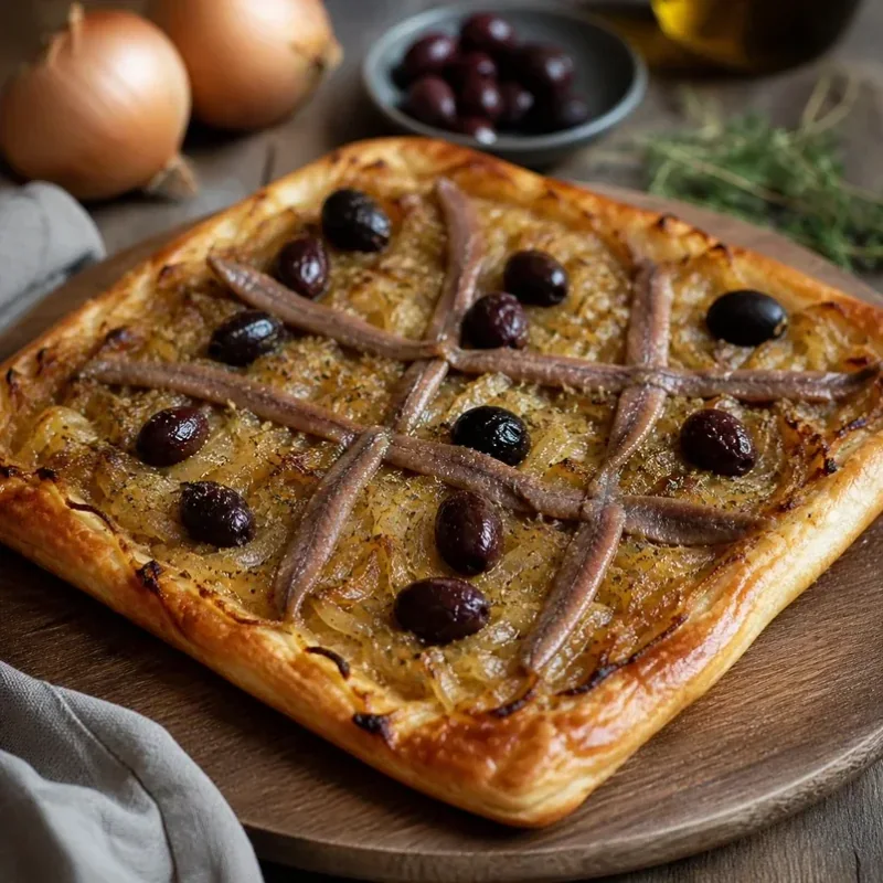 Pissaladière recipe cover