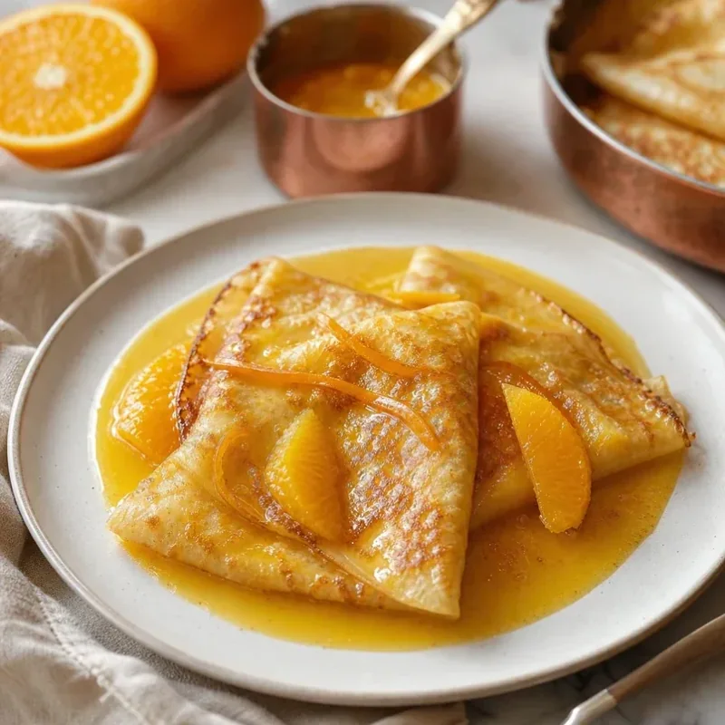 Gambar resep Crêpes Suzette