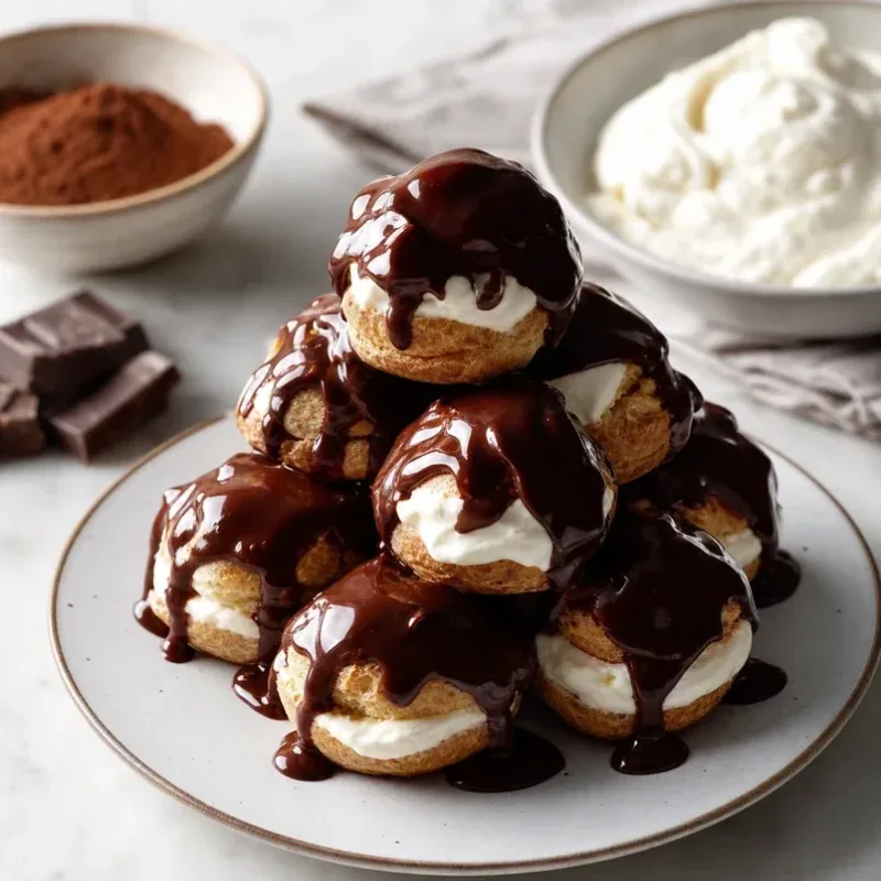 Gambar resep Profiterole Cokelat