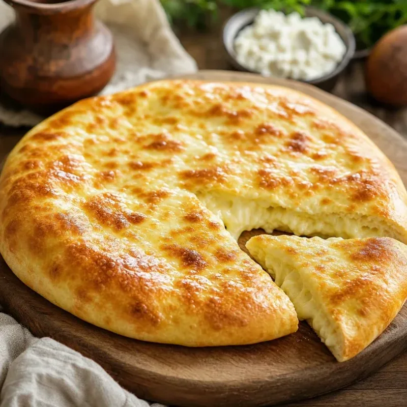 Gambar resep Khachapuri Imeretian