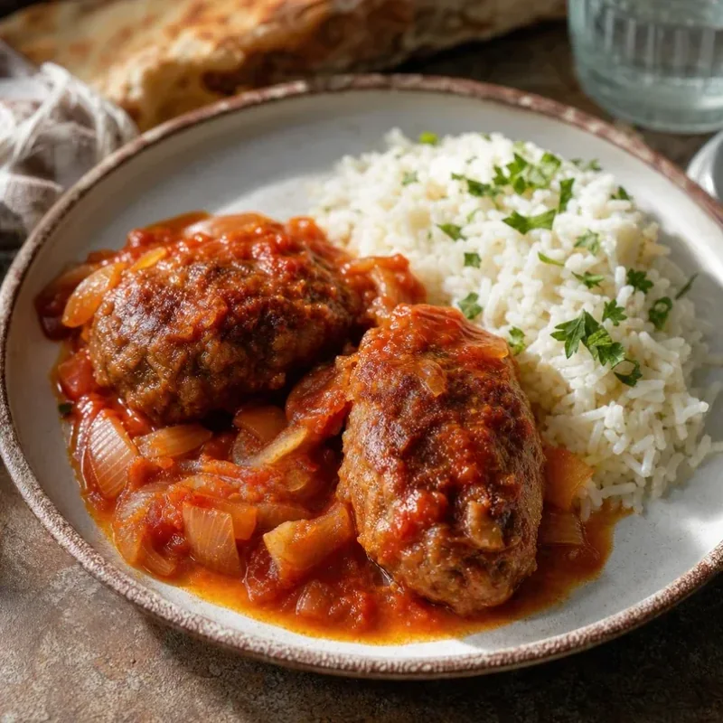 Gambar resep Soutzoukakia Smyrneika