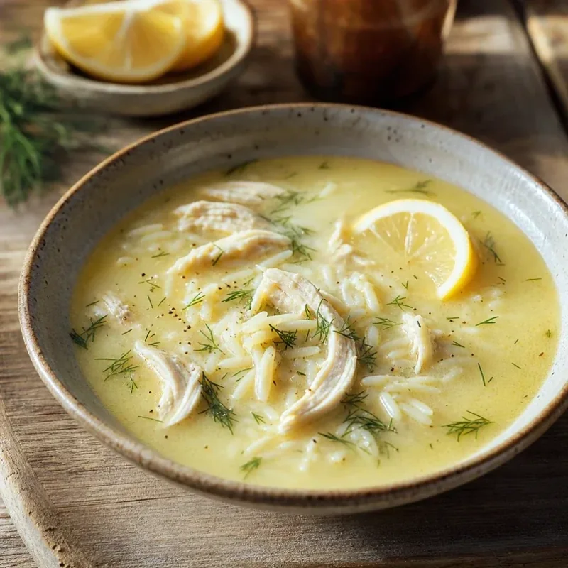 Gambar resep Sup Avgolemono