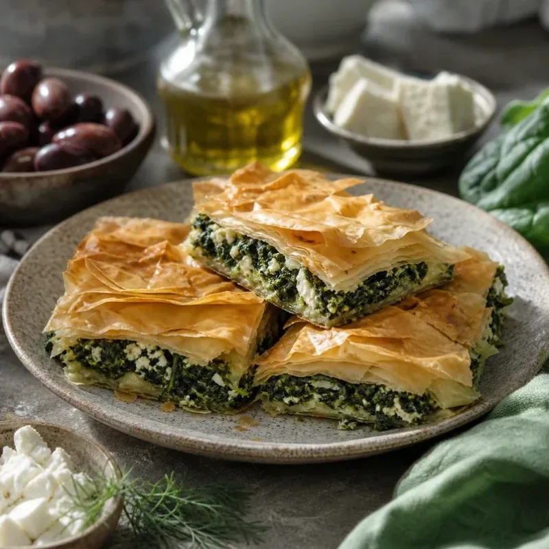 Gambar resep Spanakopita