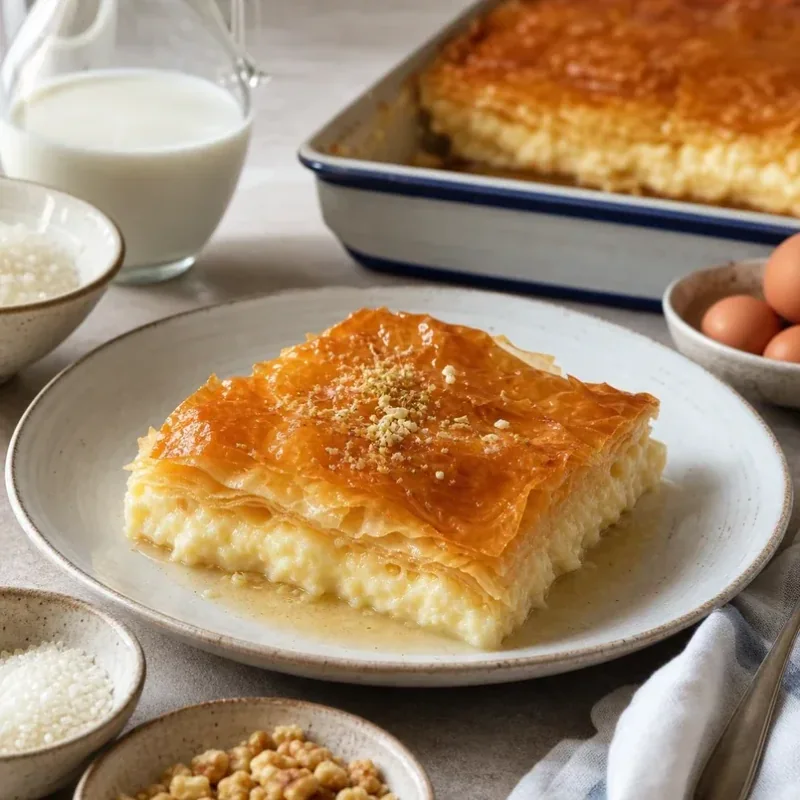 Gambar resep Galaktoboureko