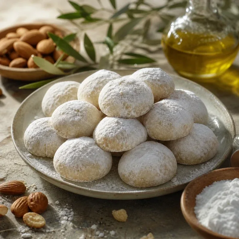 Gambar resipi Kourabiedes