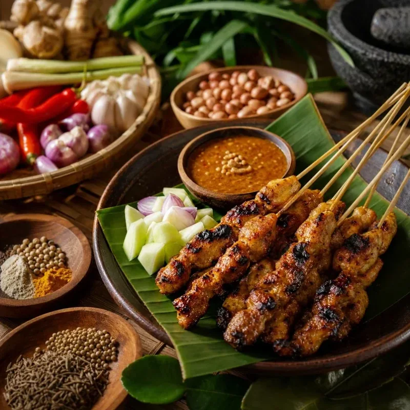 Gambar resipi Sate Ayam