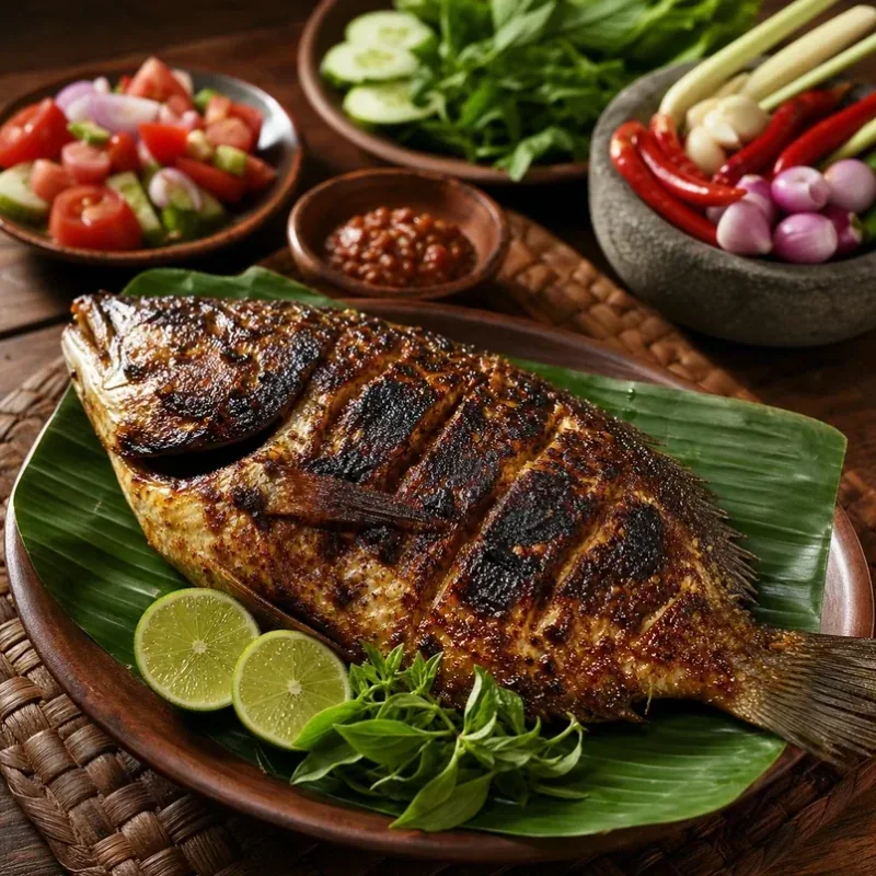 Gambar resipi Ikan Bakar