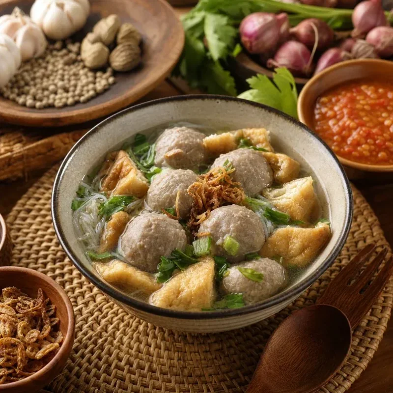 Gambar resipi Bebola daging