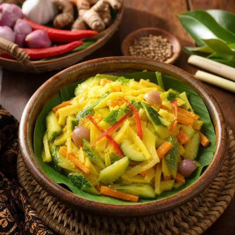 Gambar resipi Acar Kuning