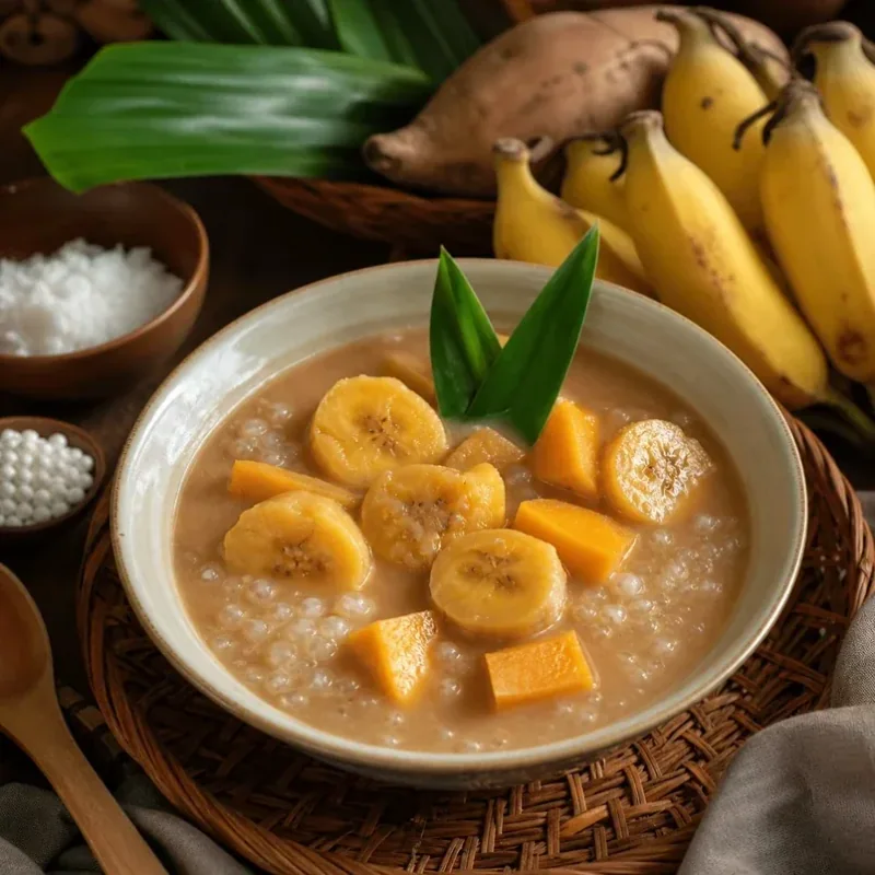 Gambar resipi Kolak Pisang