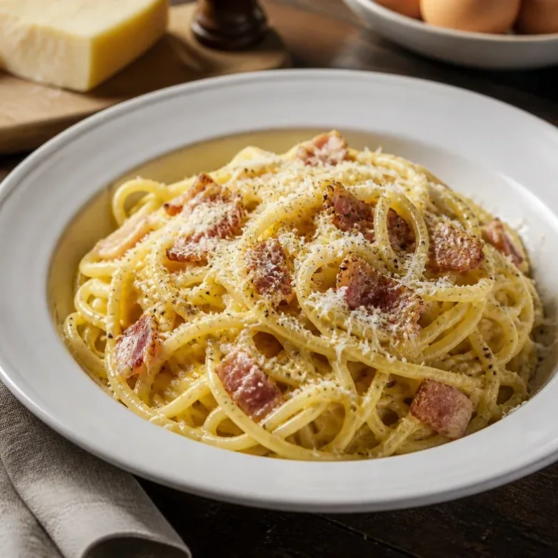 Gambar resep Spaghetti Carbonara