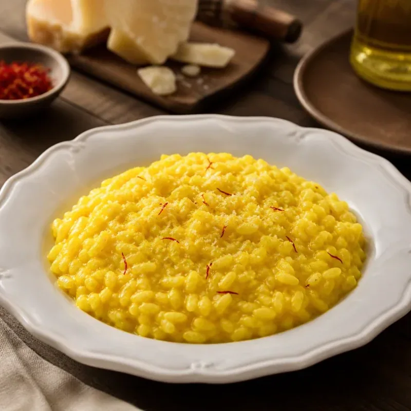 Gambar resipi Risotto alla Milanese