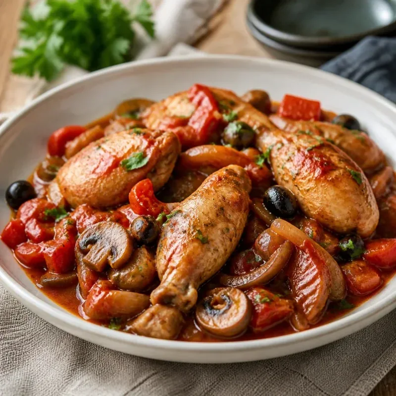 Gambar resep Ayam Cacciatore
