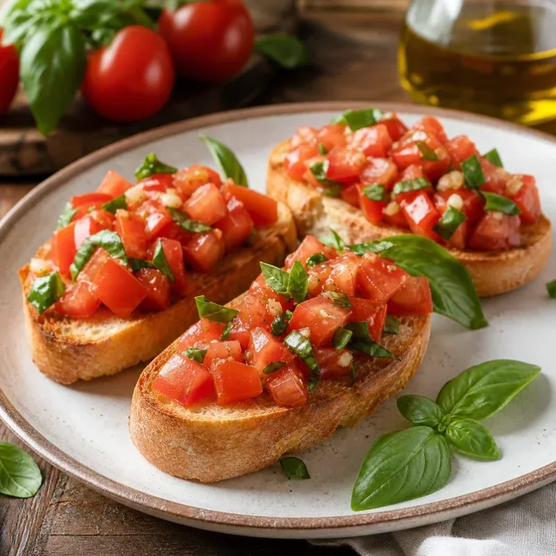 Gambar resep Bruschetta al Pomodoro
