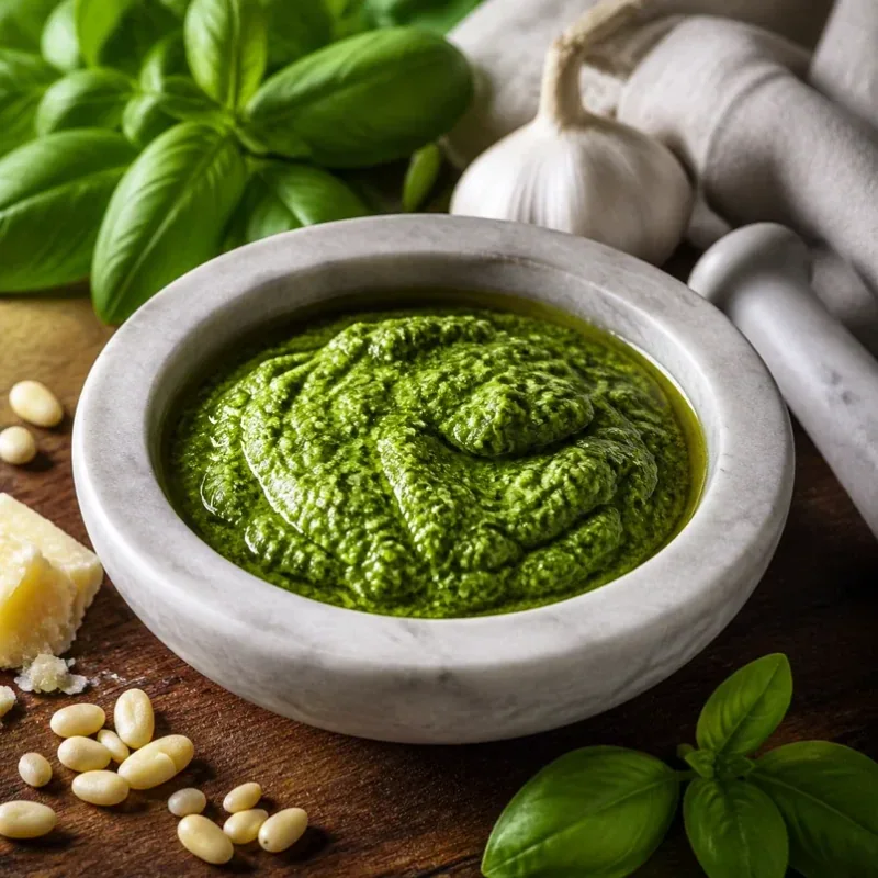 Gambar resipi Pesto Genovese