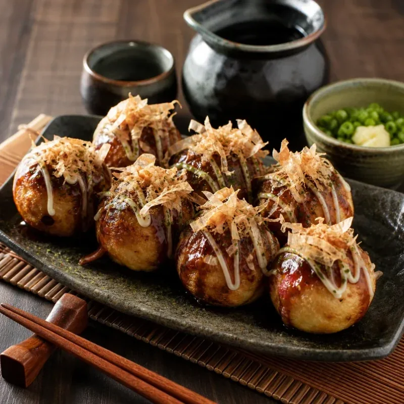 Gambar resep Takoyaki