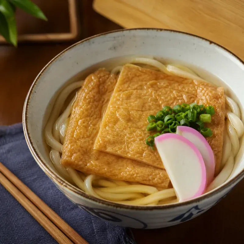Gambar resipi Kitsune Udon