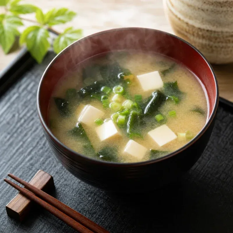 Gambar resipi Sup Miso