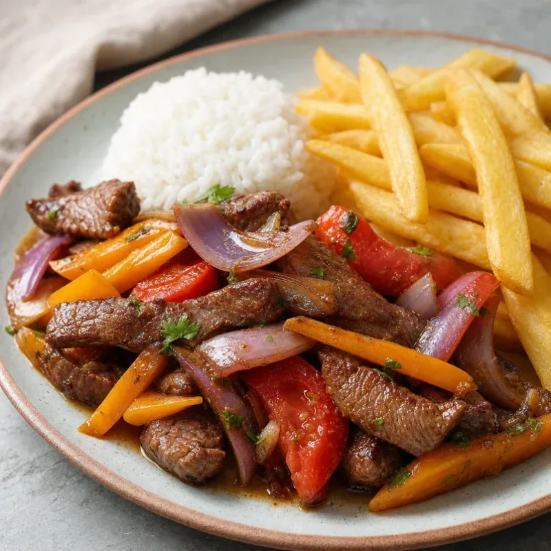 Gambar resep Lomo Saltado