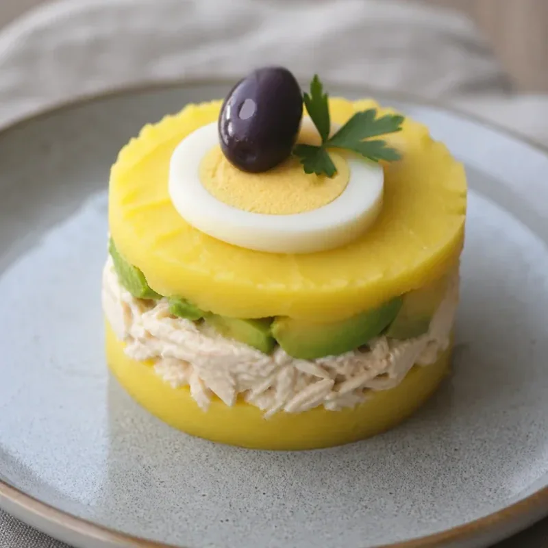 Gambar resep Causa Limeña