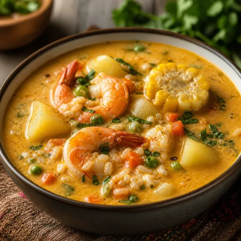 Gambar resep Chupe de Camarones