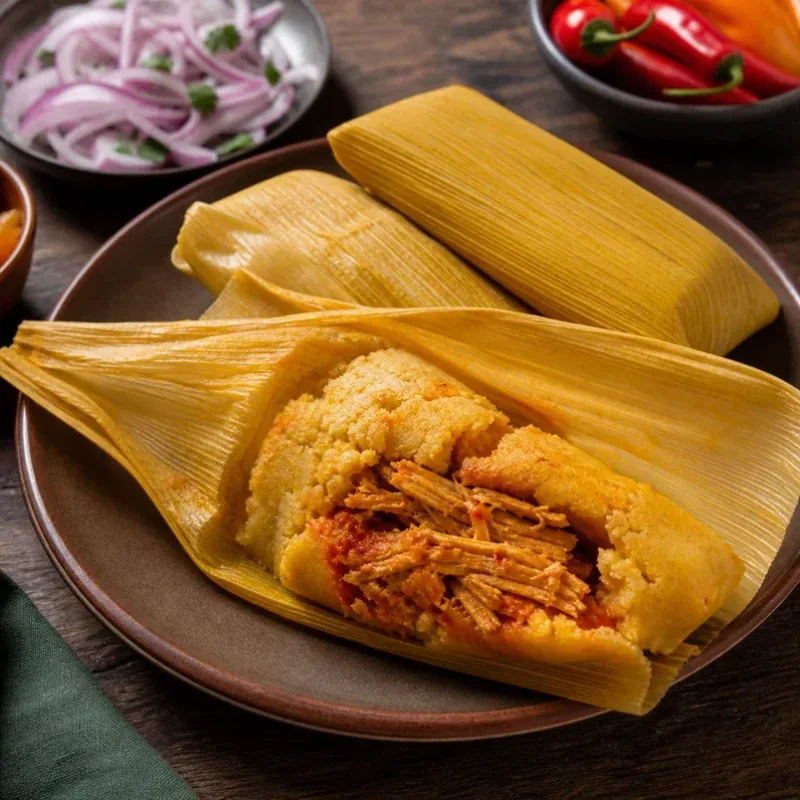Gambar resipi Tamales Peru