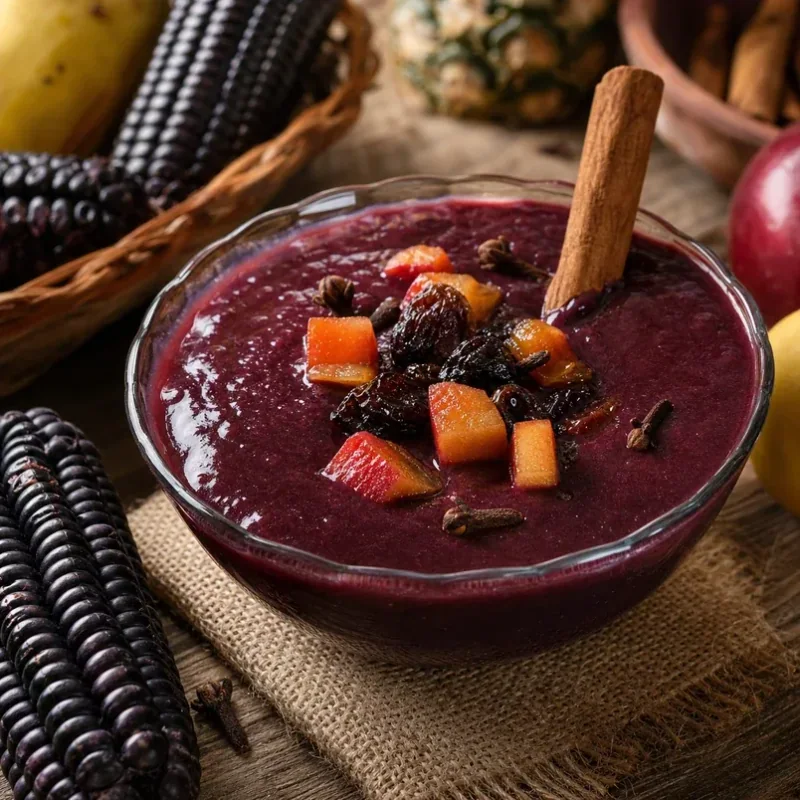 Gambar resipi Mazamorra Morada