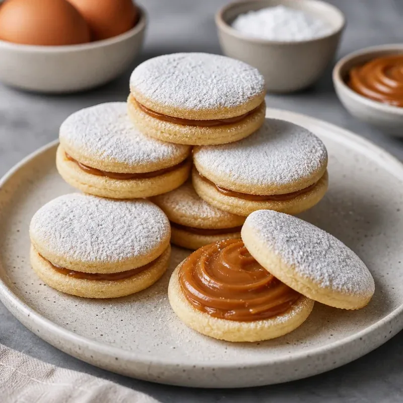 Gambar resipi Alfajores Peru