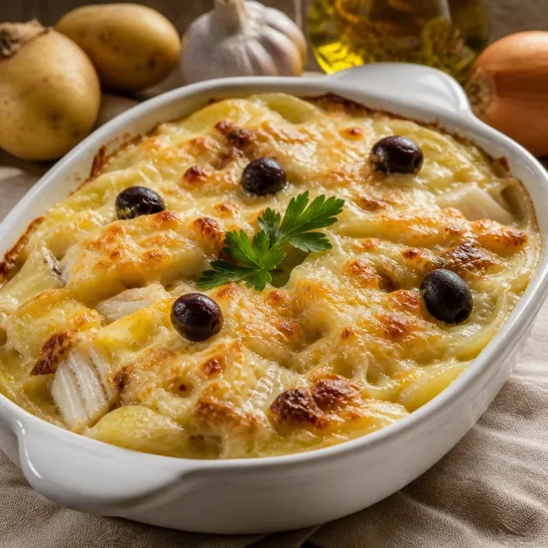 Imagen de Bacalao con nata