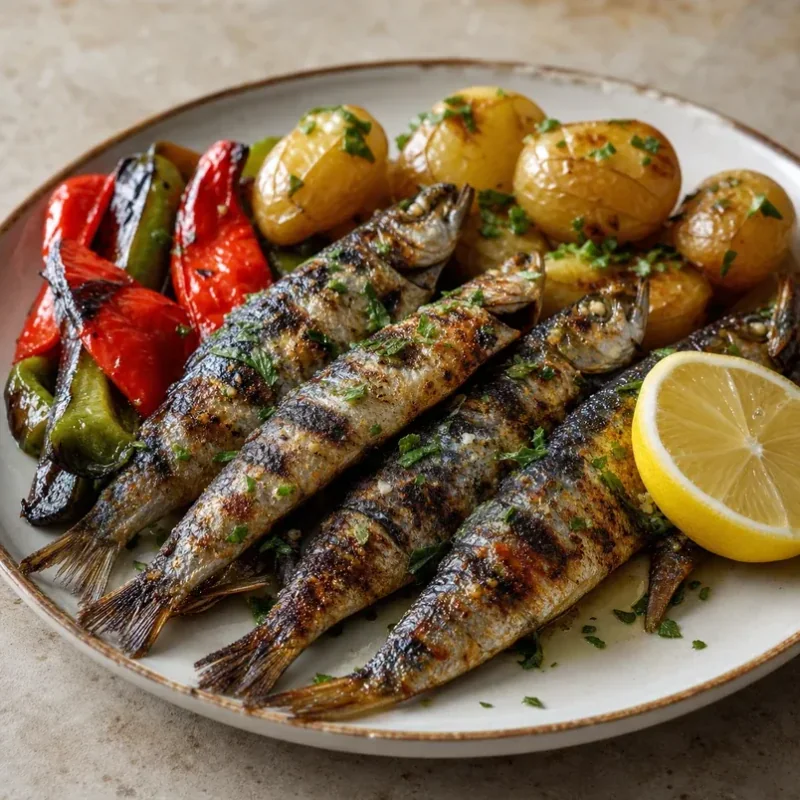 Gambar resipi Sardinhas Assadas
