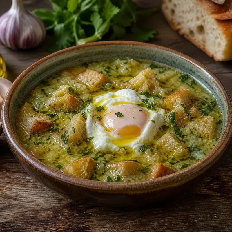 Gambar resep Açorda Alentejana