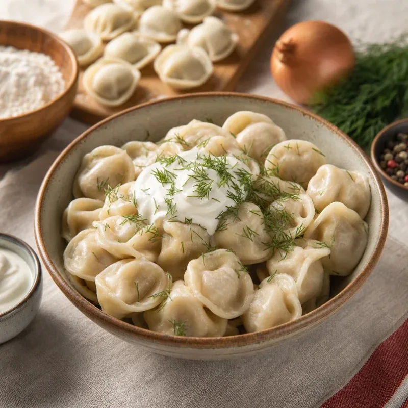 Gambar resep Pelmeni Rusia