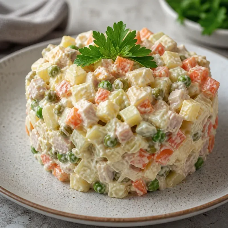 Gambar resep Salad Olivier