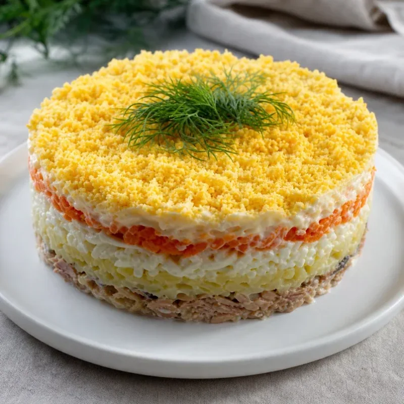 Gambar resep Salad Mimosa