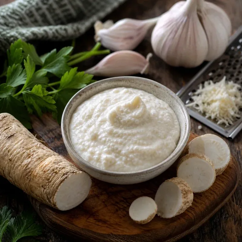 Gambar resipi Sos Horseradish Rusia