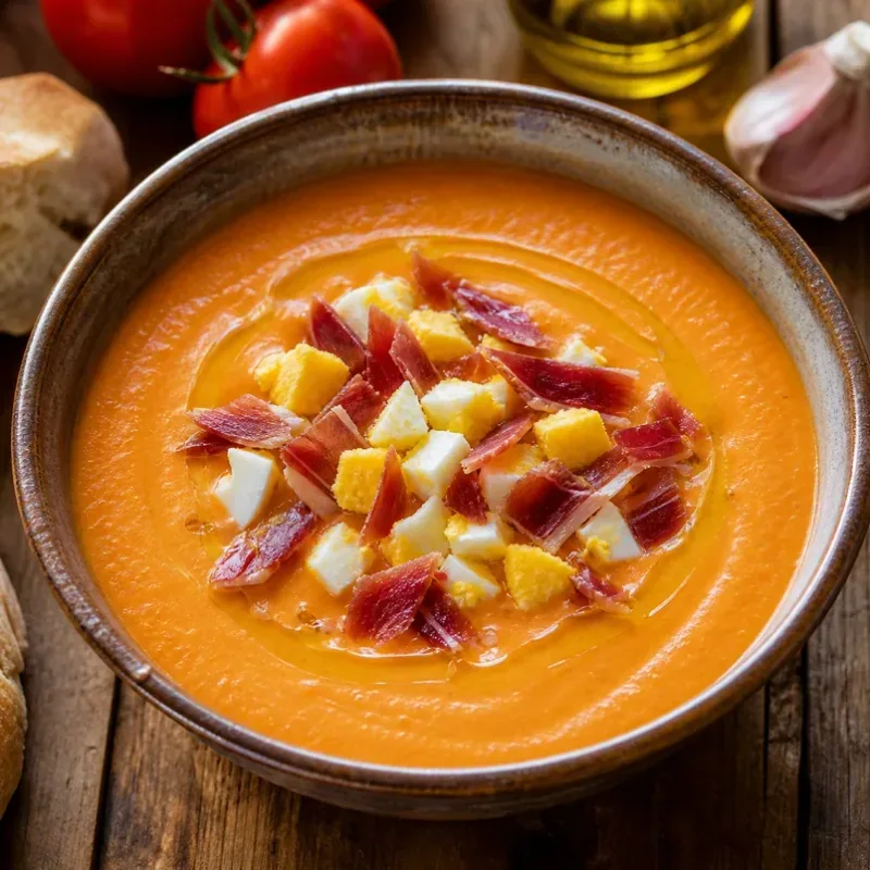 Gambar resep Salmorejo Cordobés