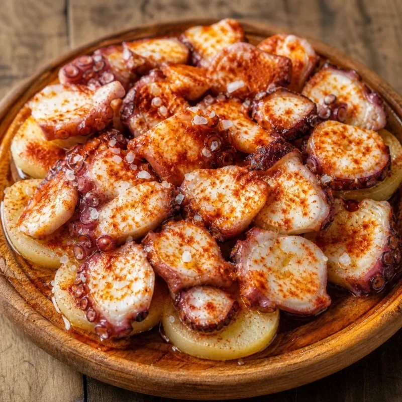 Gambar resep Pulpo a la Gallega