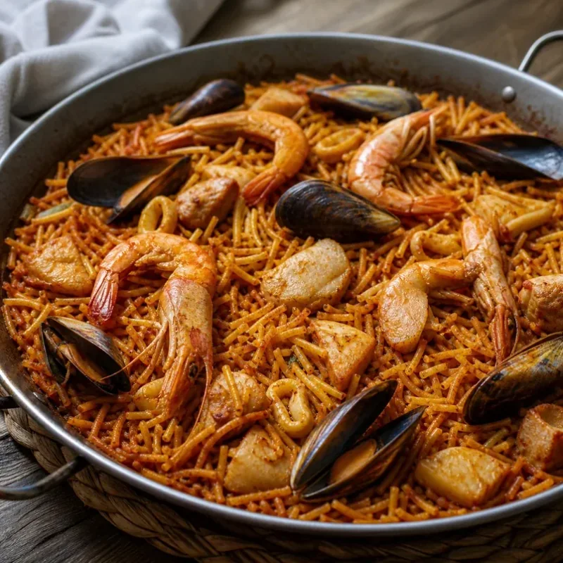 Gambar resep Fideuà