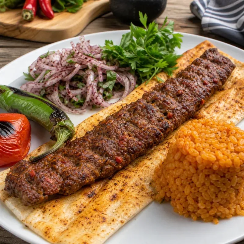 Gambar resipi Kebab Adana