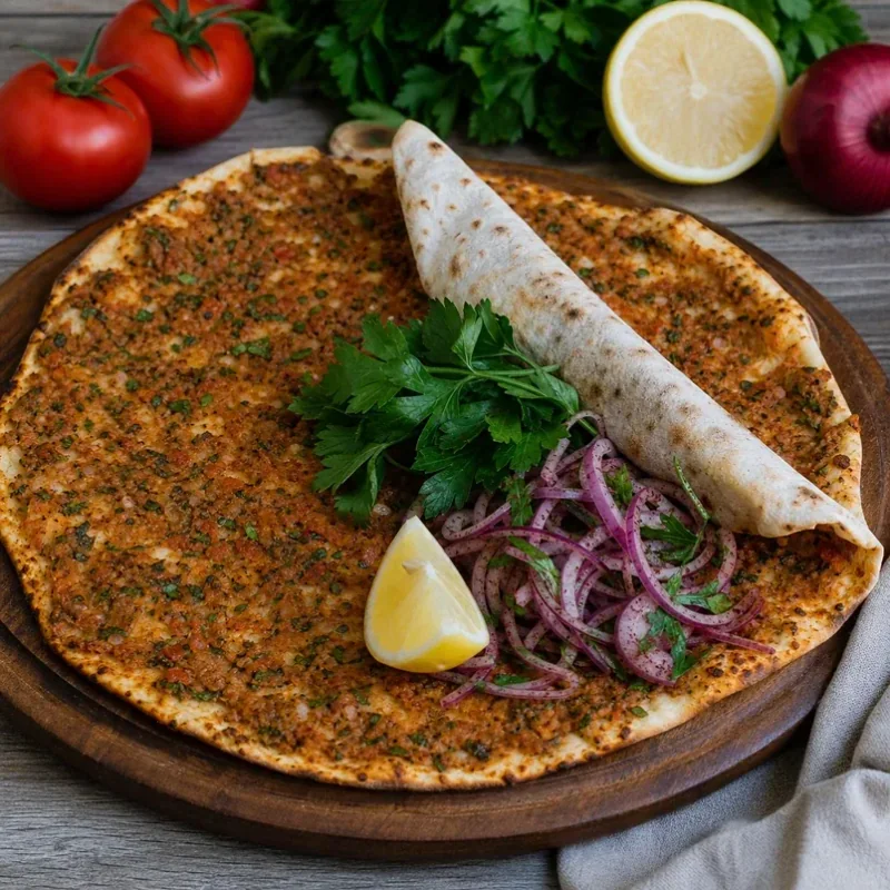 Gambar resep Lahmacun