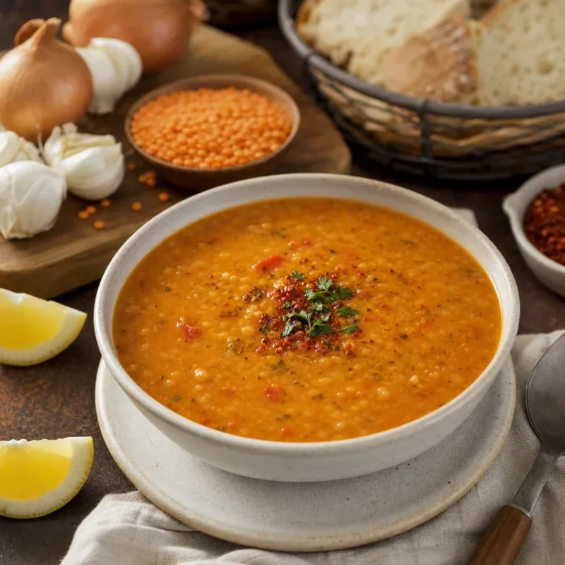 Gambar resep Sup Ezogelin