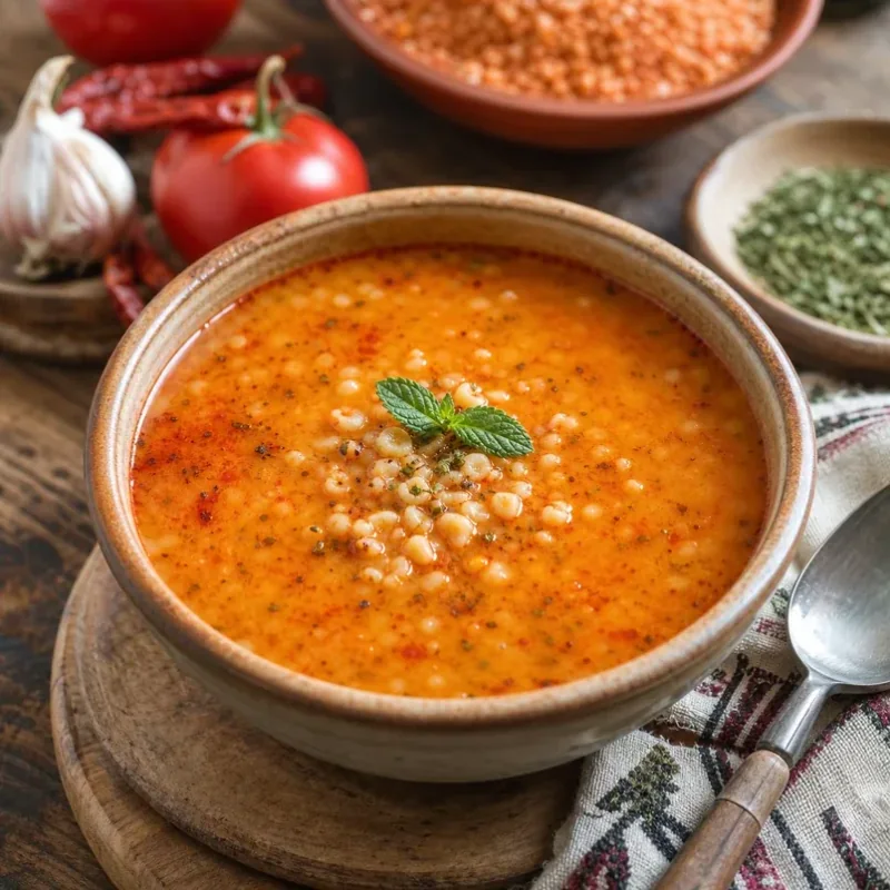 Gambar resep Sup Tarhana