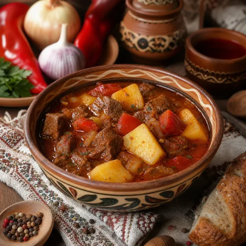 Gambar resep Bograch Transkarpatia