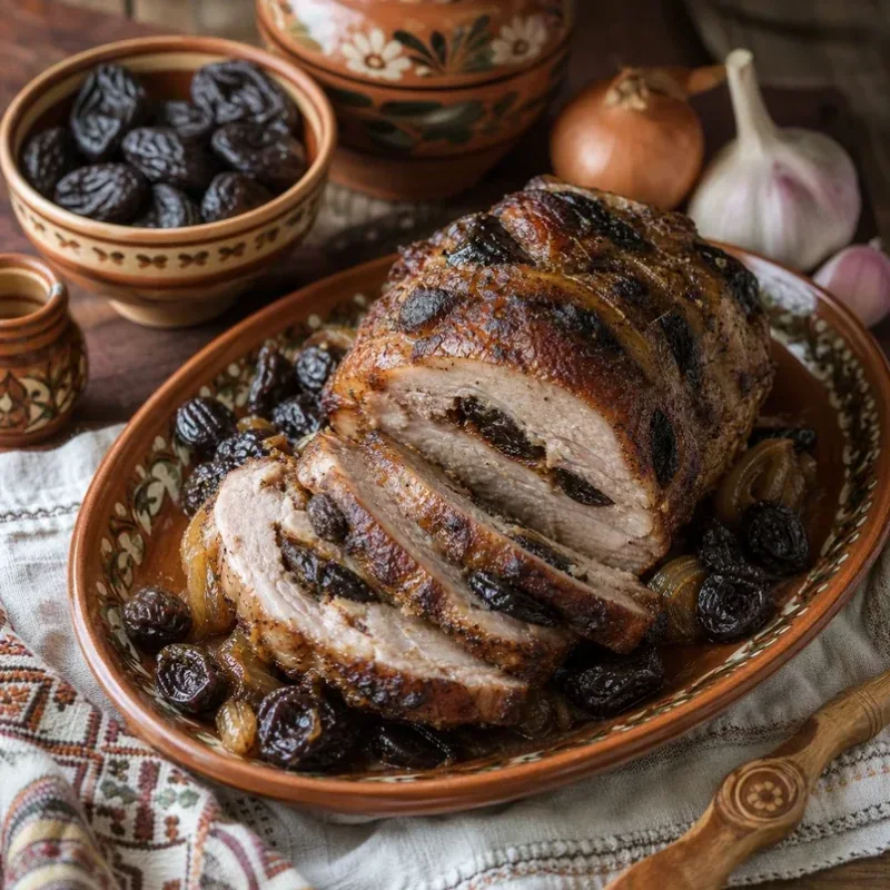 Gambar resep Babi Panggang Ukraina dengan Prune